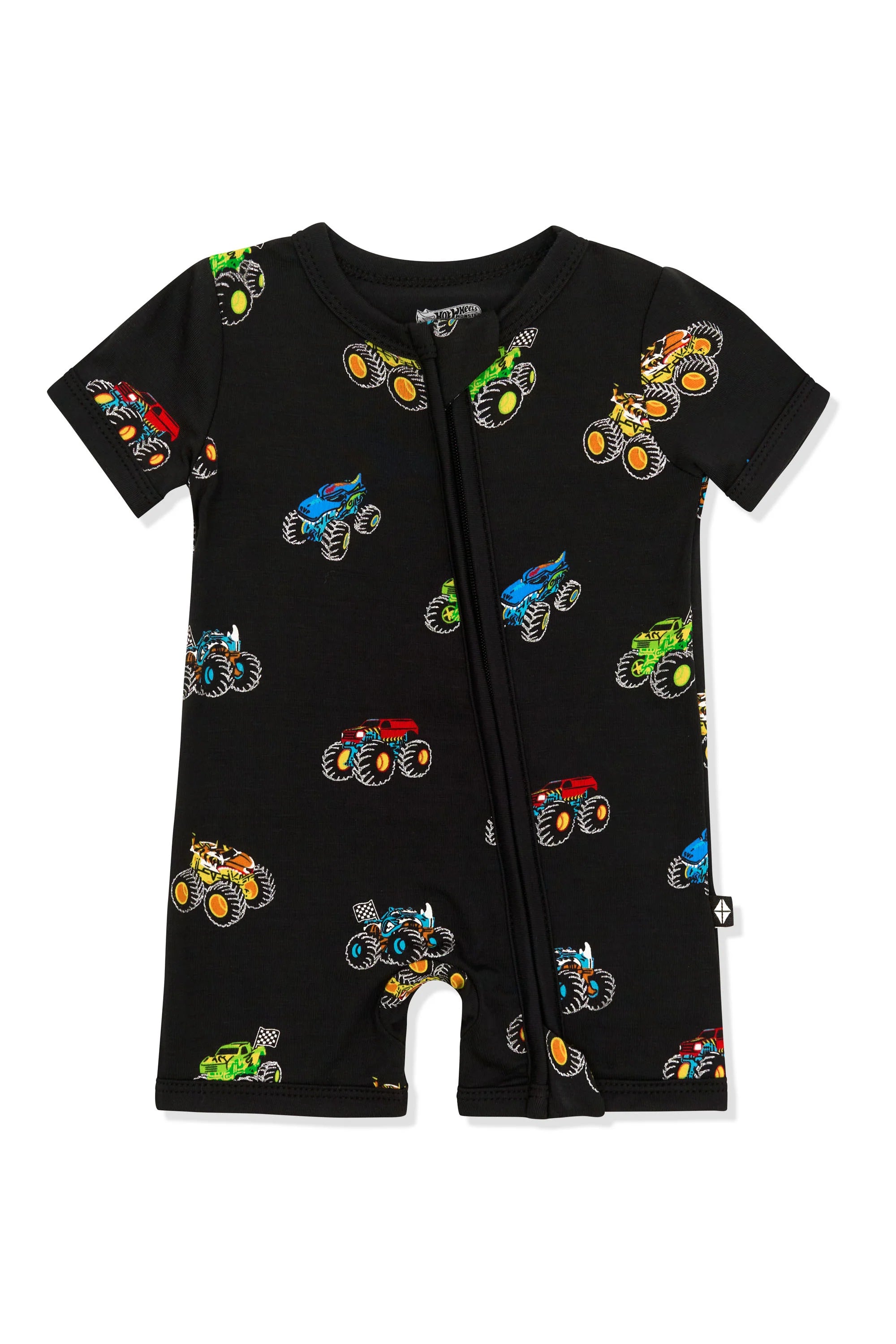 Zipper Shortall Romper Secondary image