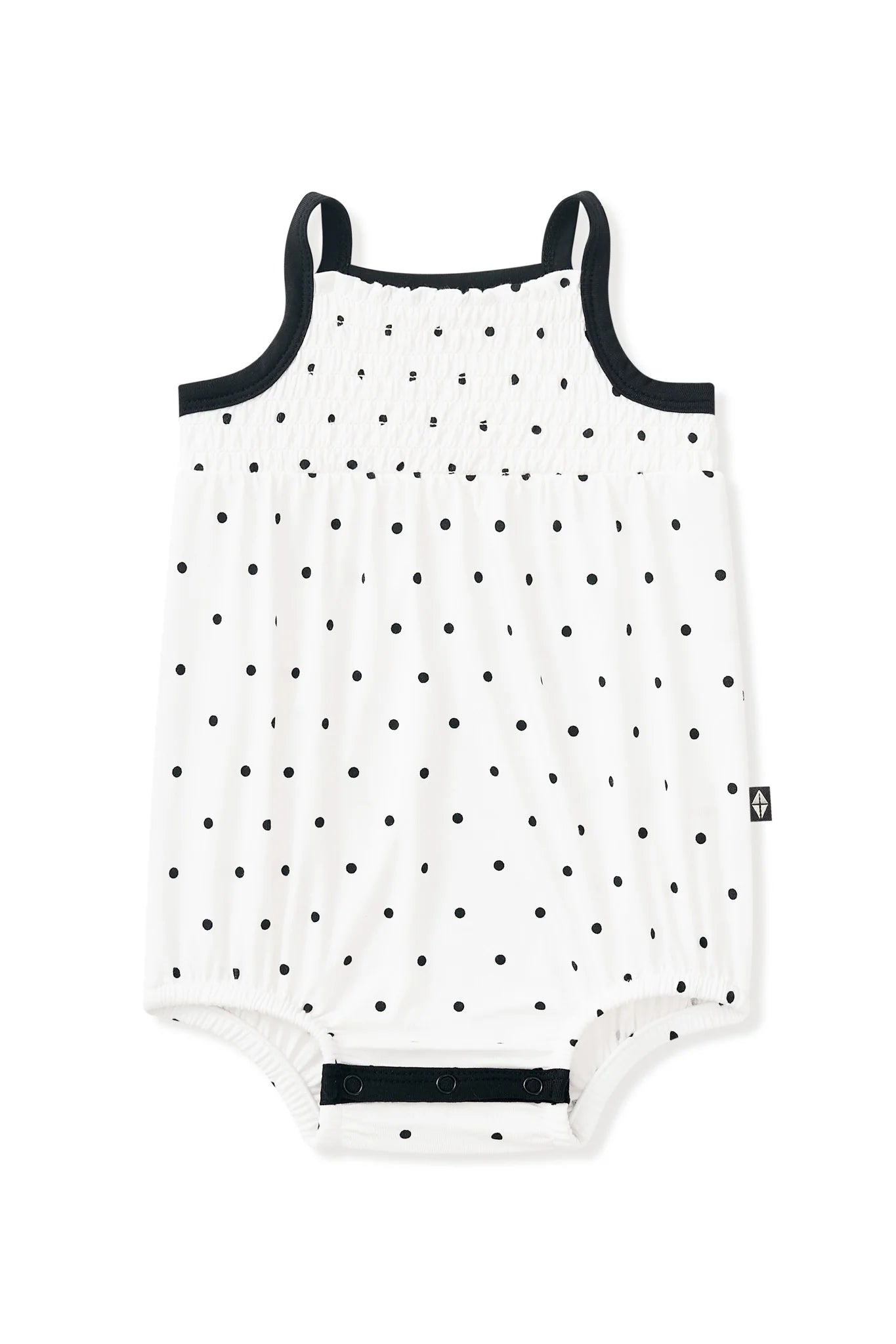 Smocked Bubble Romper Secondary image