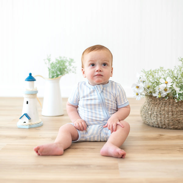 Zipper Shortall Romper