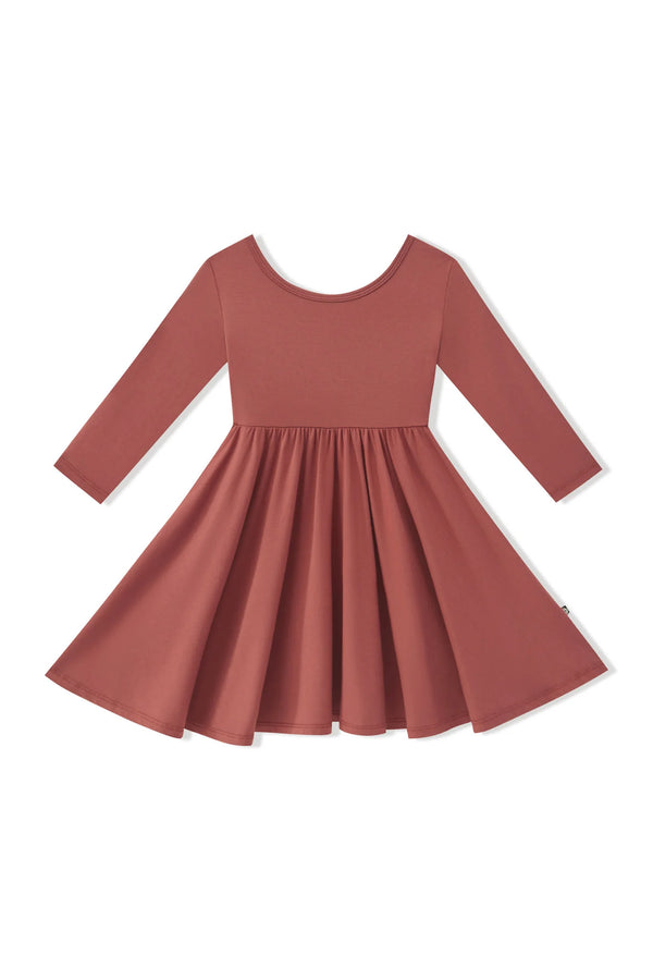 Long Sleeve Twirl Dress