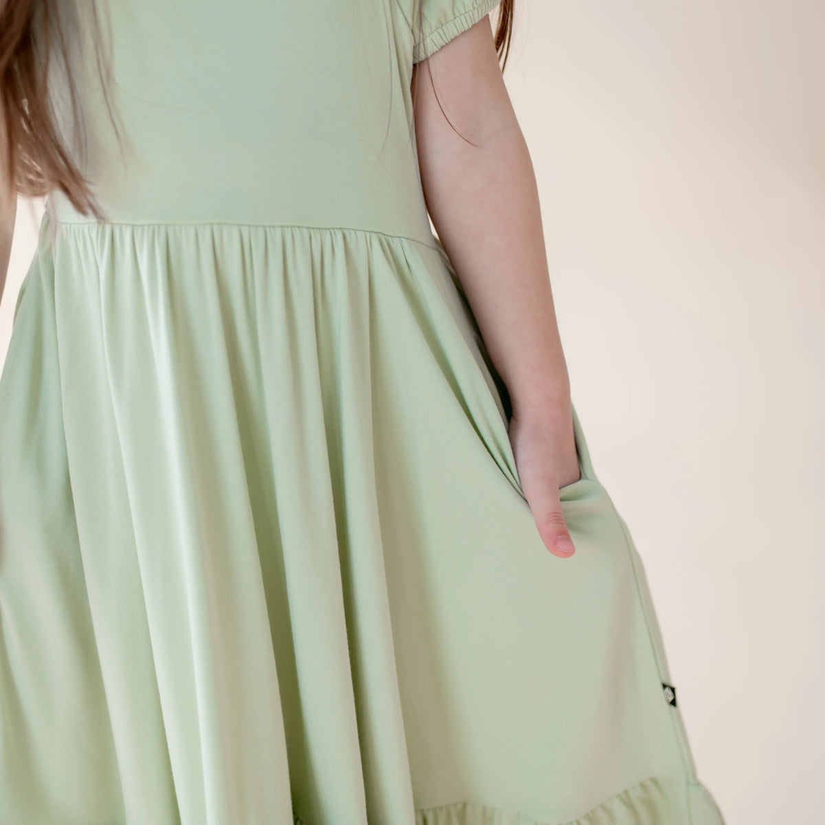 Puff Sleeve Twirl Dress