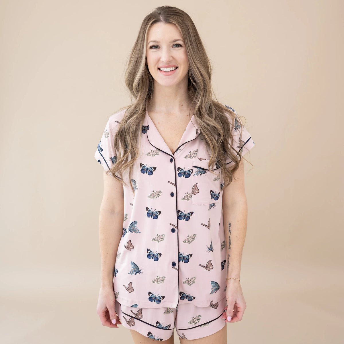 Women’s Short Sleeve Pajama Set