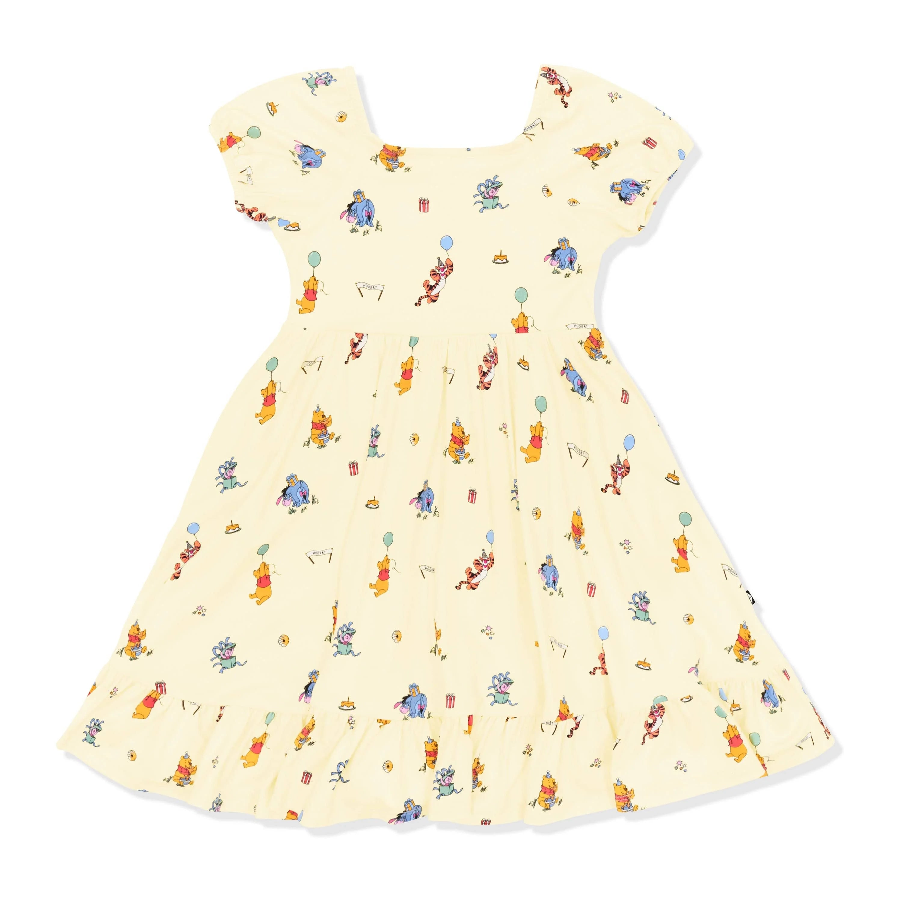 Puff Sleeve Twirl Dress Secondary image