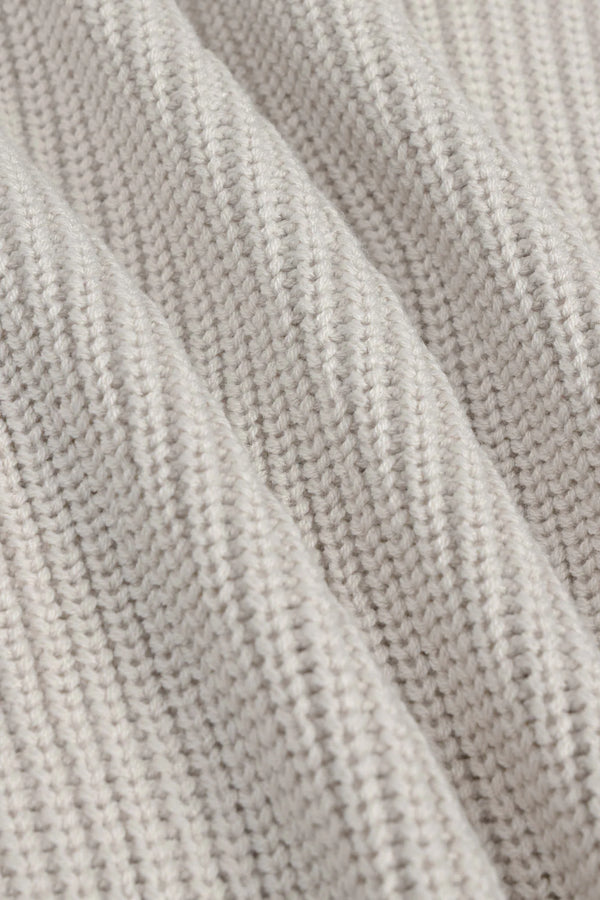 Chunky Knit Women's Cropped Cardigan