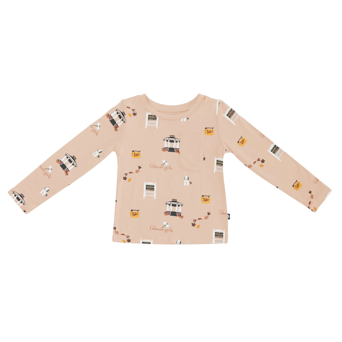 Long Sleeve Toddler Crew Neck Tee