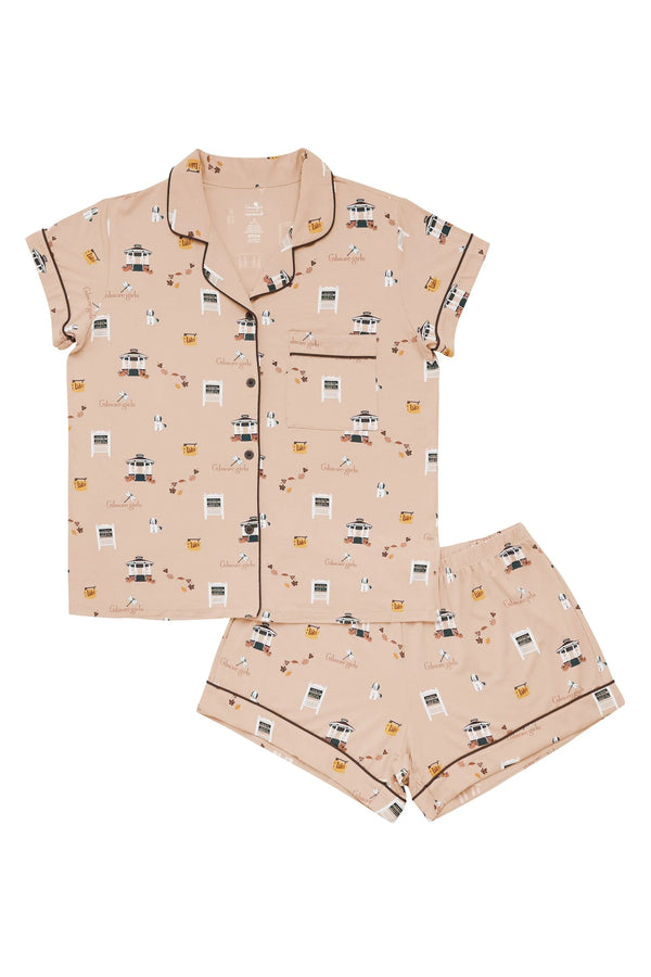 Women's Short Sleeve Pajama Set