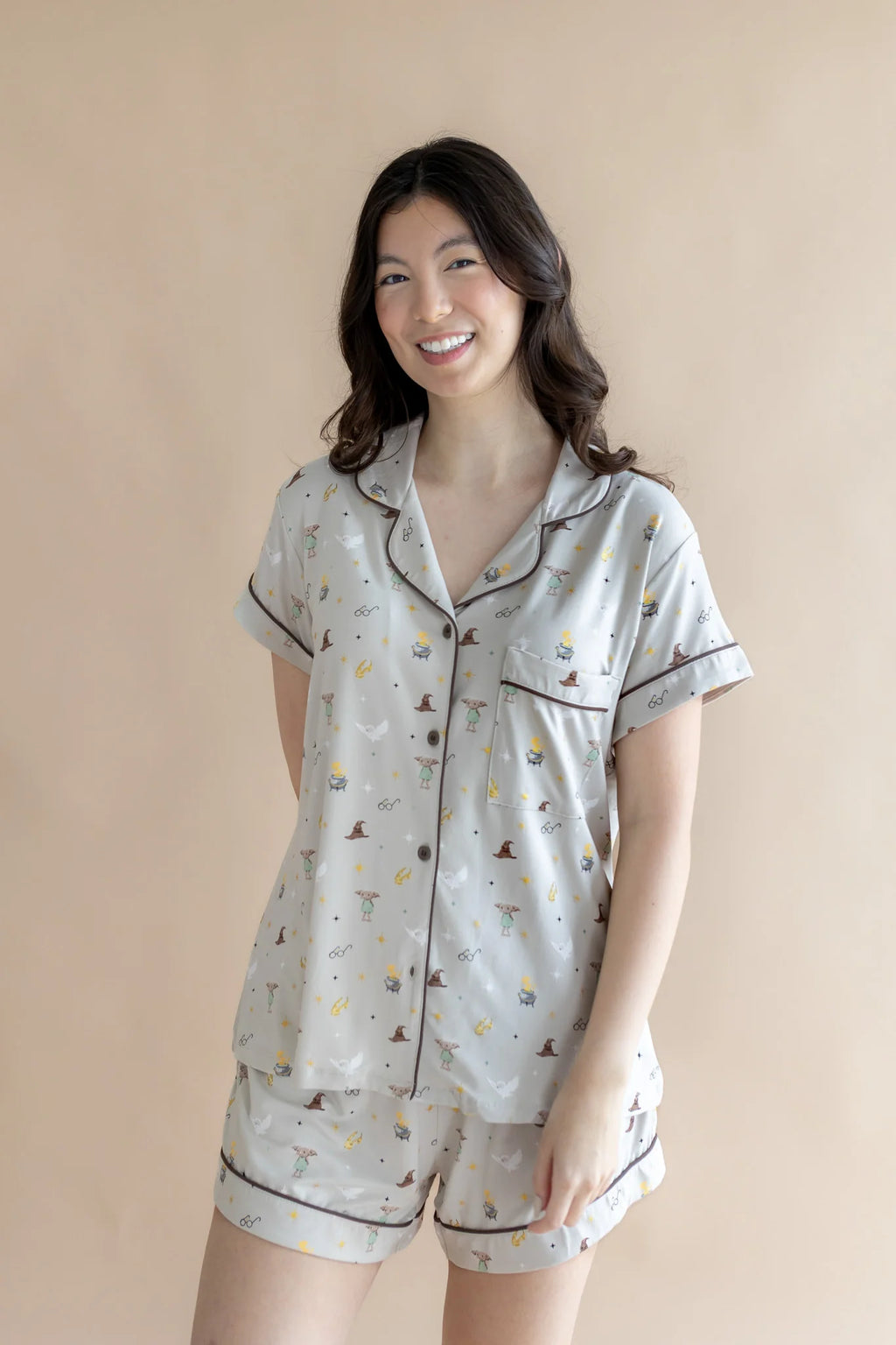 Women's Short Sleeve Pajama Set