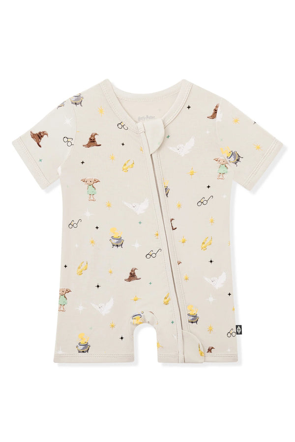 Zipper Shortall Romper