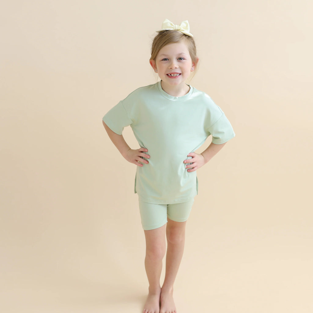 Toddler Biker Short Set