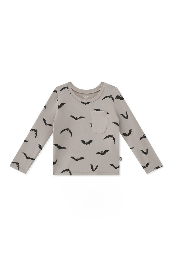 Long Sleeve Toddler Crew Neck Tee