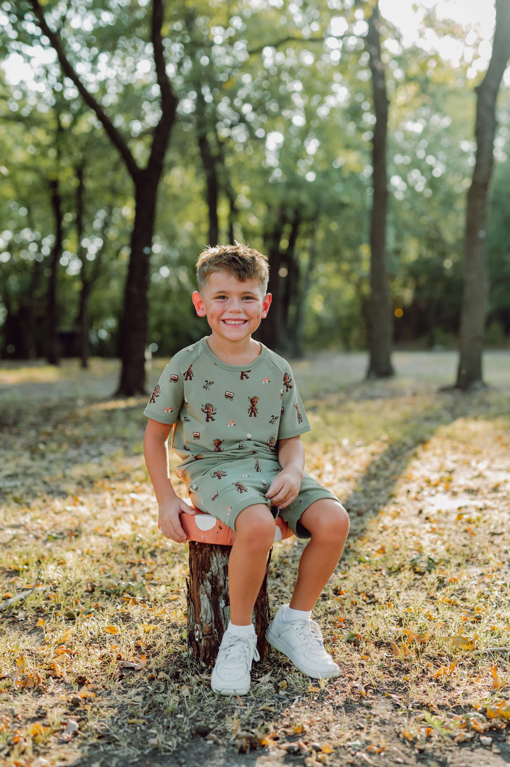 Short Sleeve Jogger Set