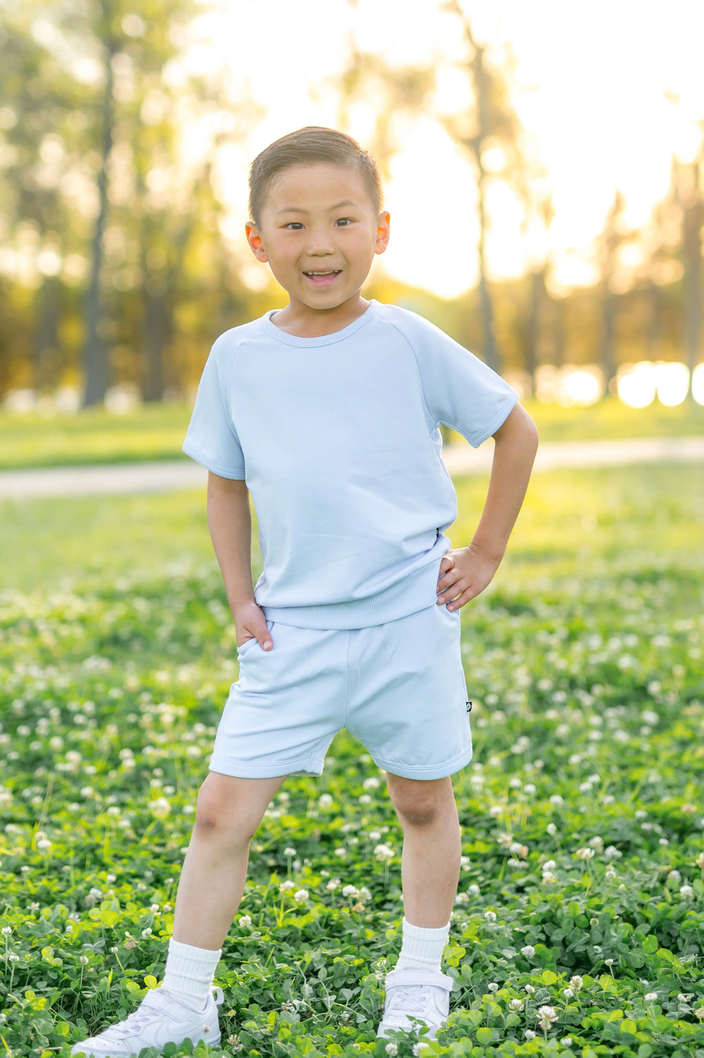 Short Sleeve Jogger Set