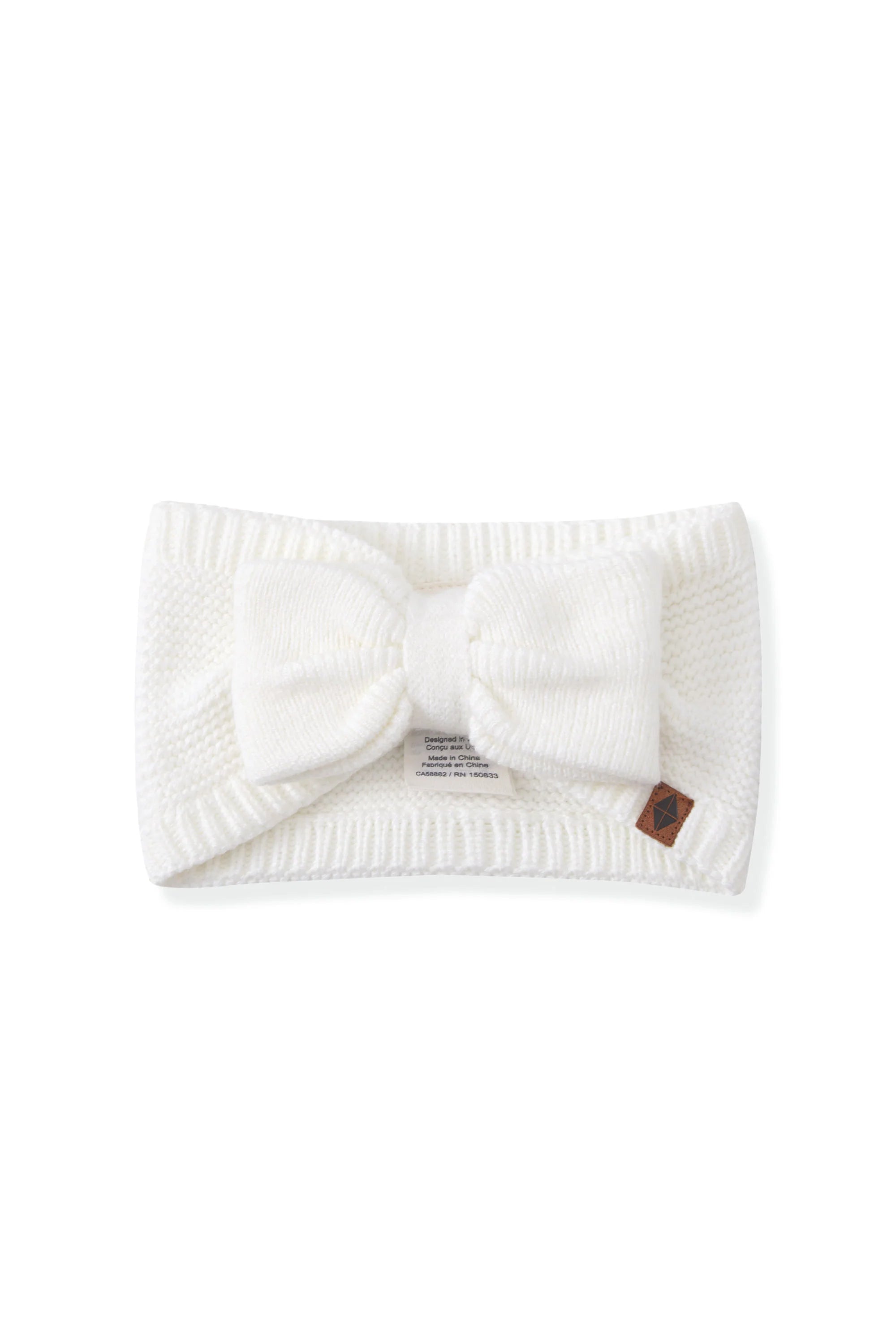 Chunky Knit Bow Headband Secondary image