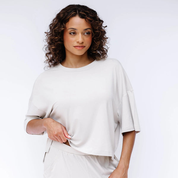 Women's Short Sleeve Boxy Tee