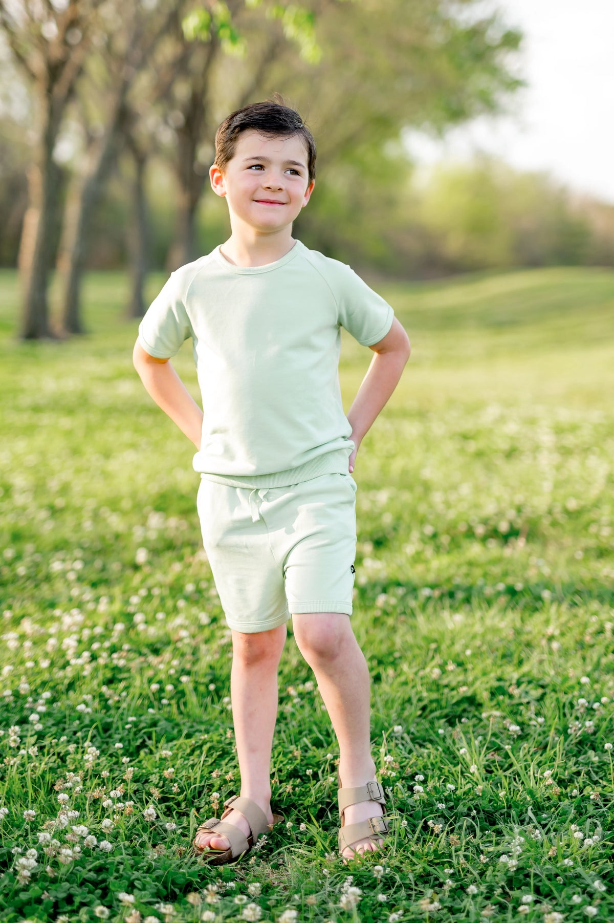 Short Sleeve Jogger Set