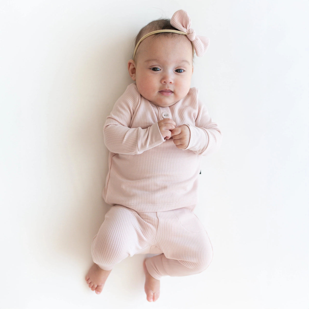 Ribbed Infant Henley Set