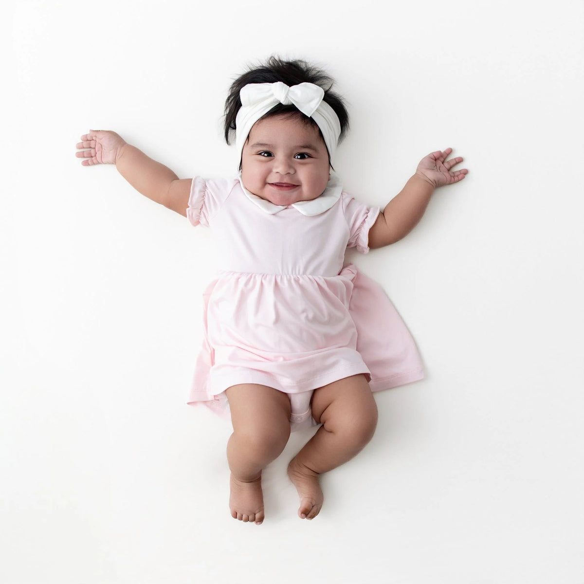 Peter Pan Collar Bodysuit Dress