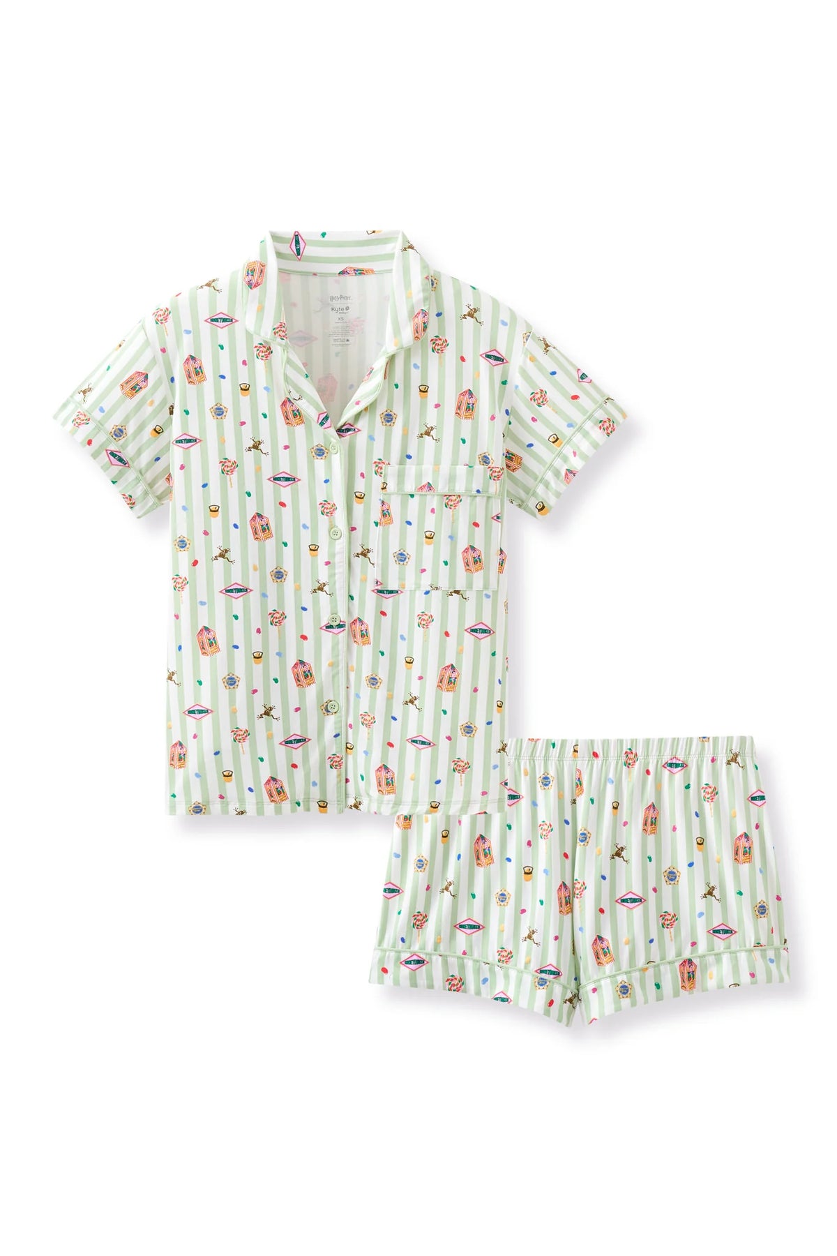 Women's Short Sleeve Pajama Set