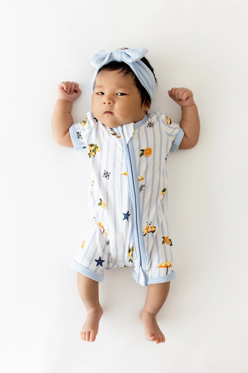 Zipper Shortall Romper
