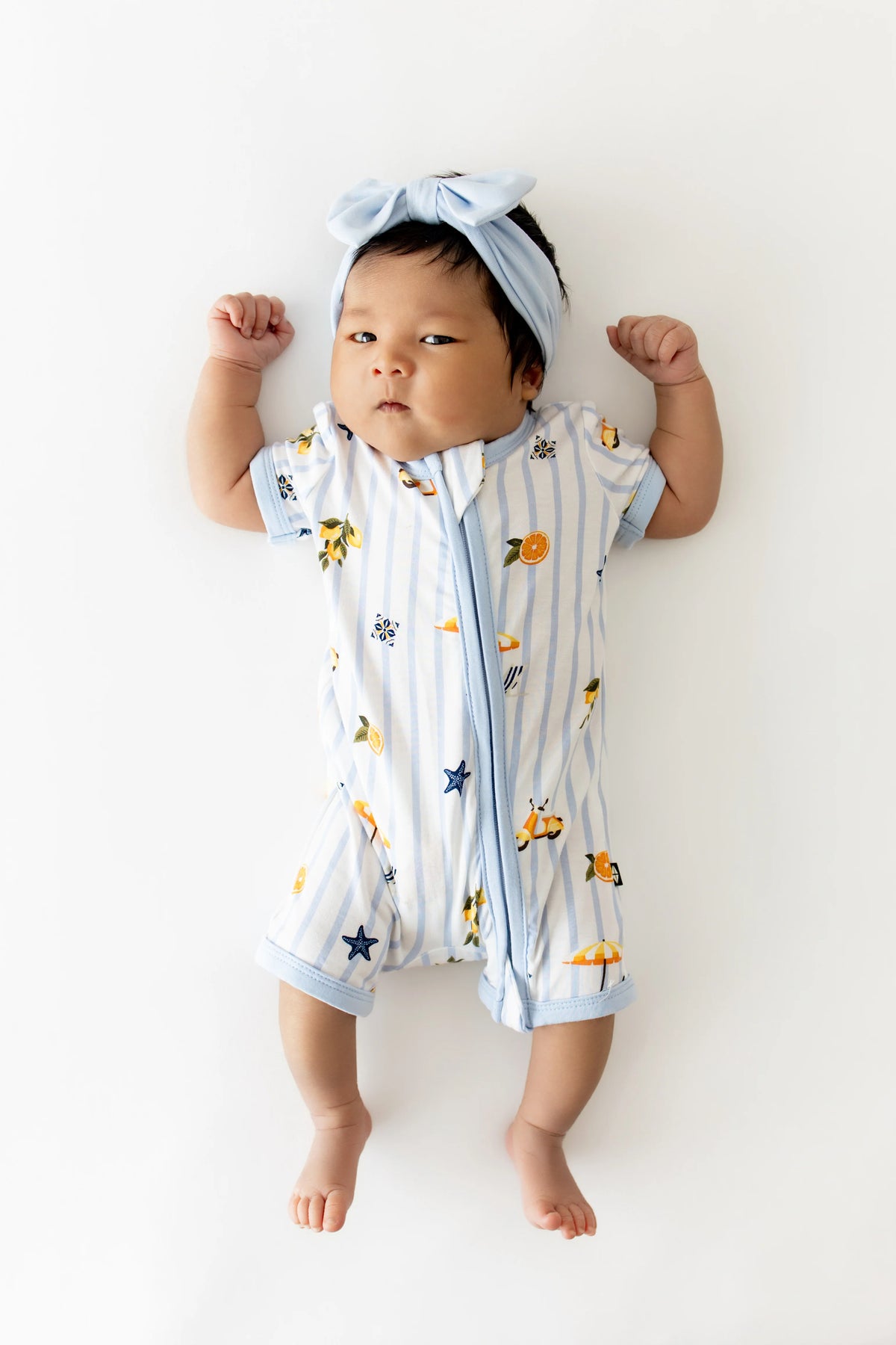 Zipper Shortall Romper