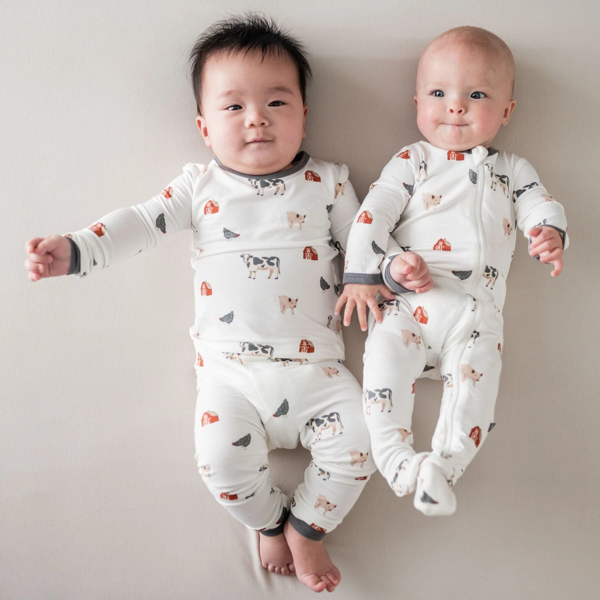 Toddler Pajama Set in Farm