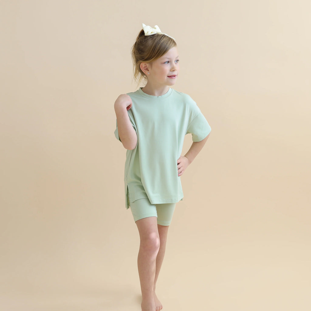 Toddler Biker Short Set