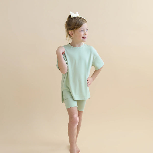 Toddler Biker Short Set