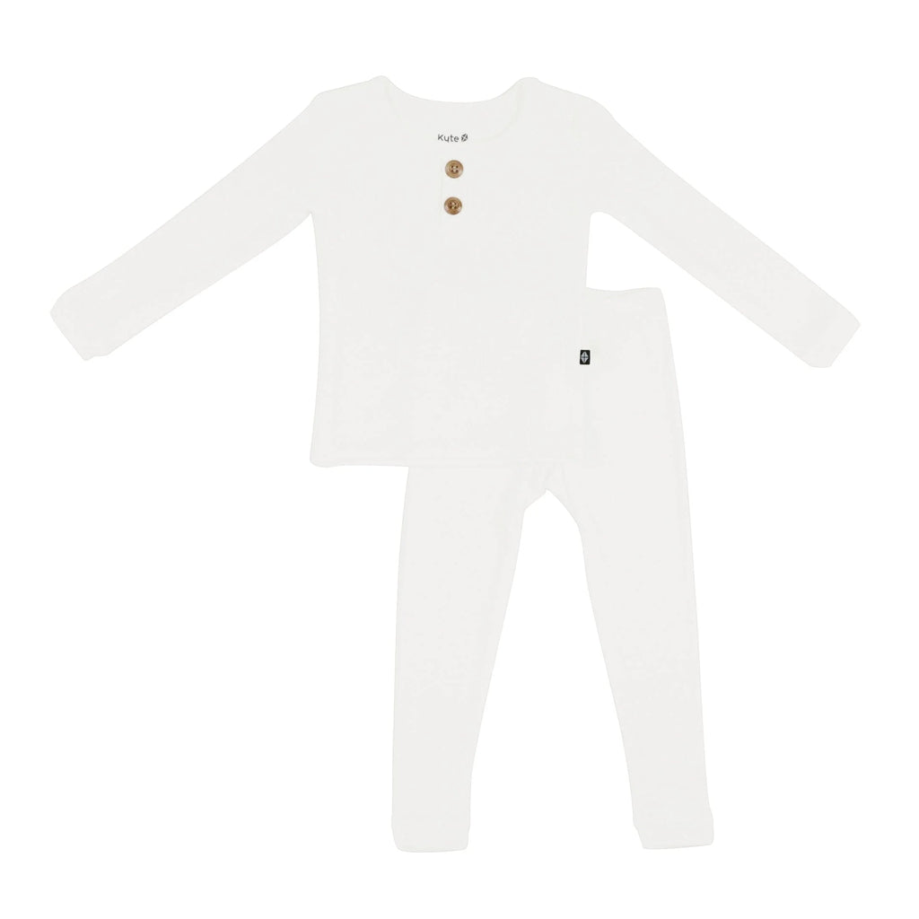 Ribbed Henley Set