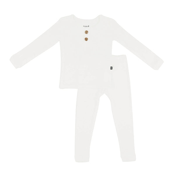 Ribbed Henley Set