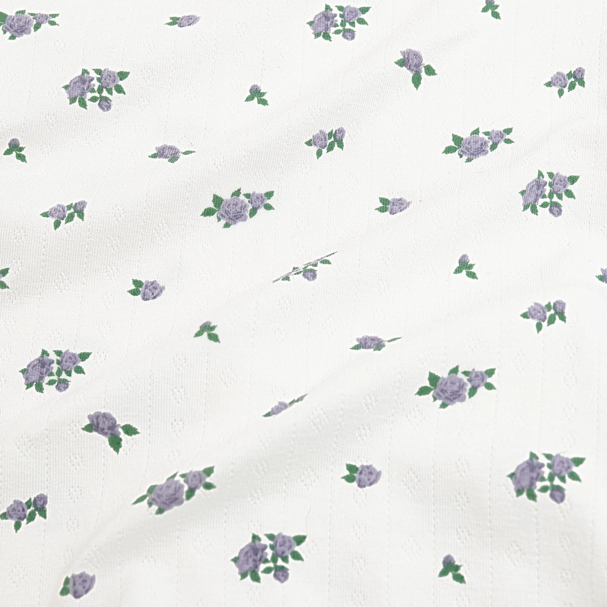 Pointelle Short Sleeve Set