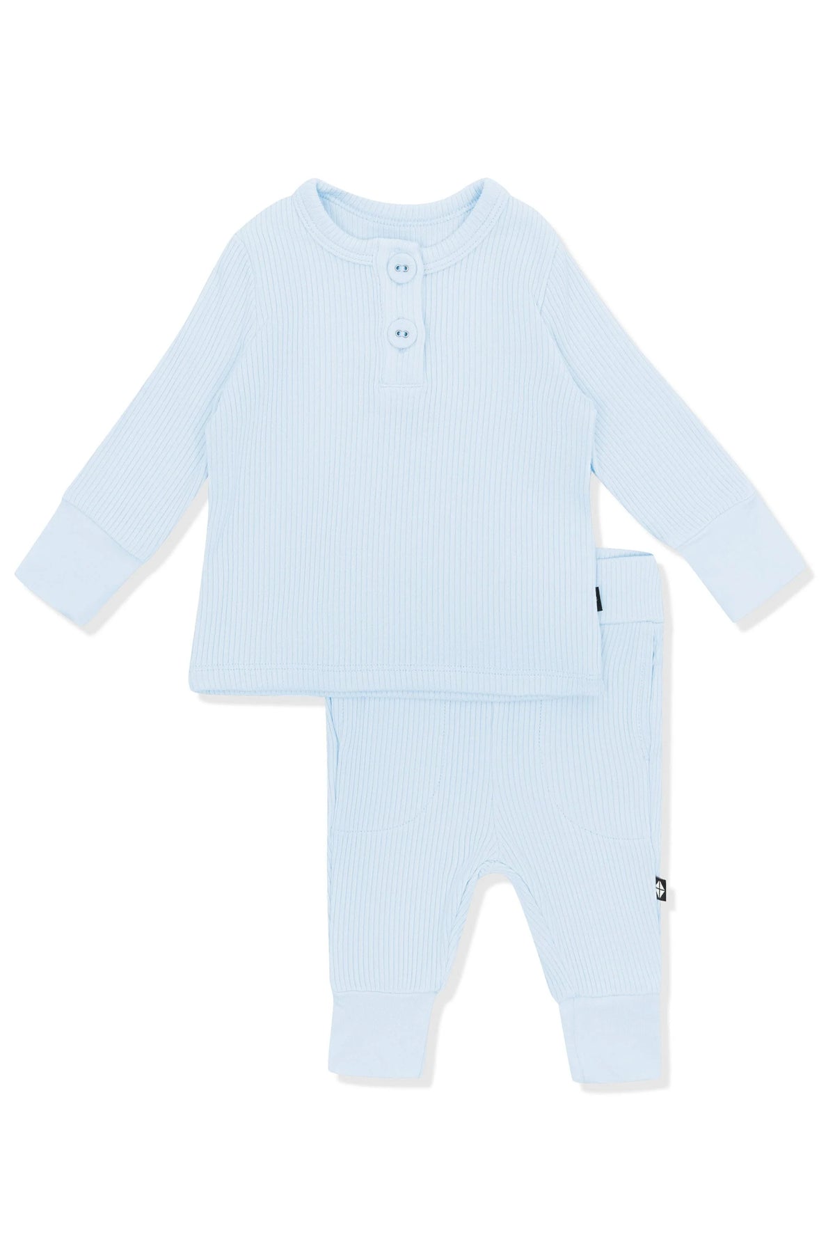 Ribbed Infant Henley Set