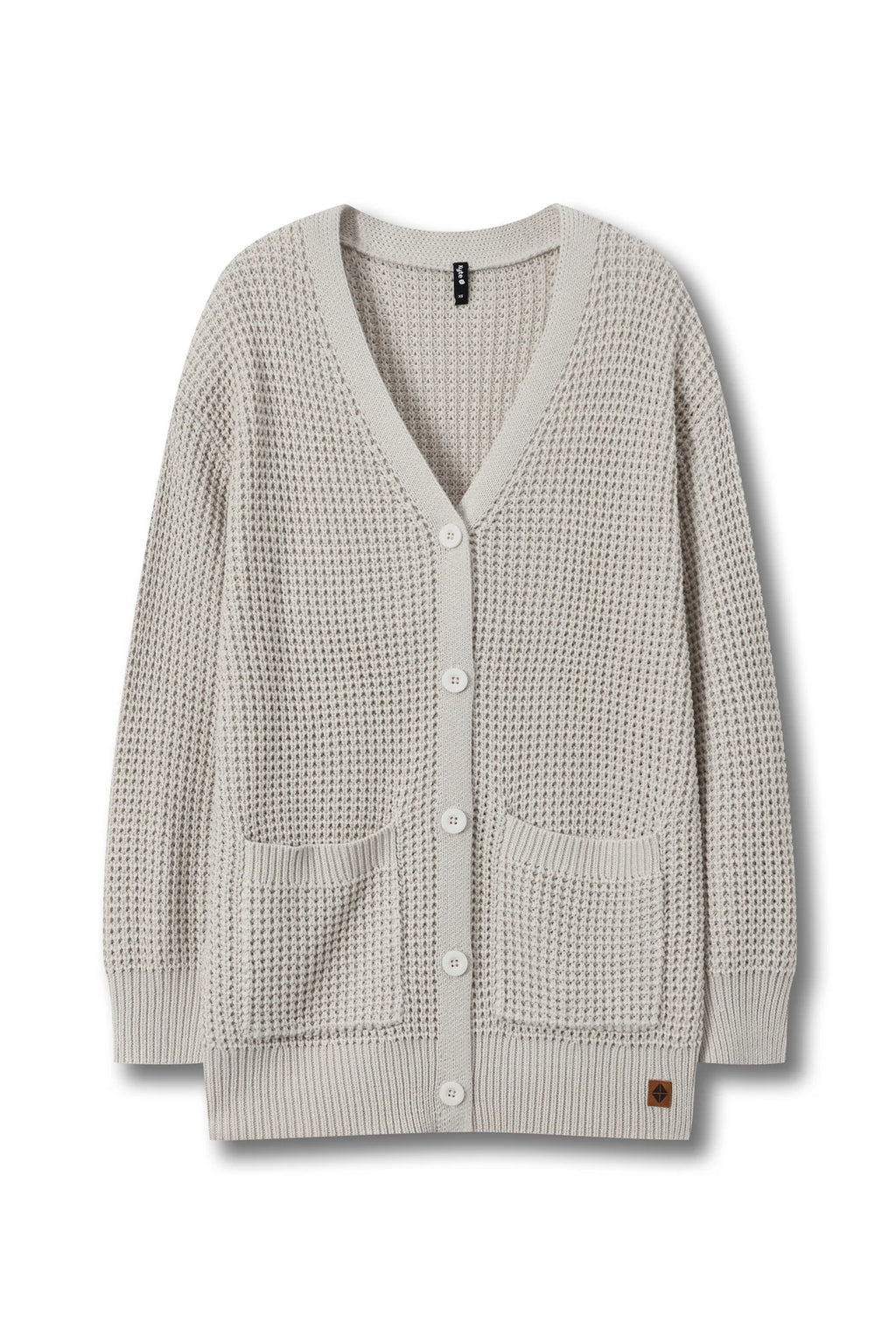 Chunky Knit Women's Waffle Cardigan