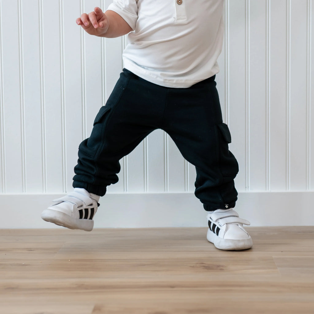 Fleece Cargo Pants
