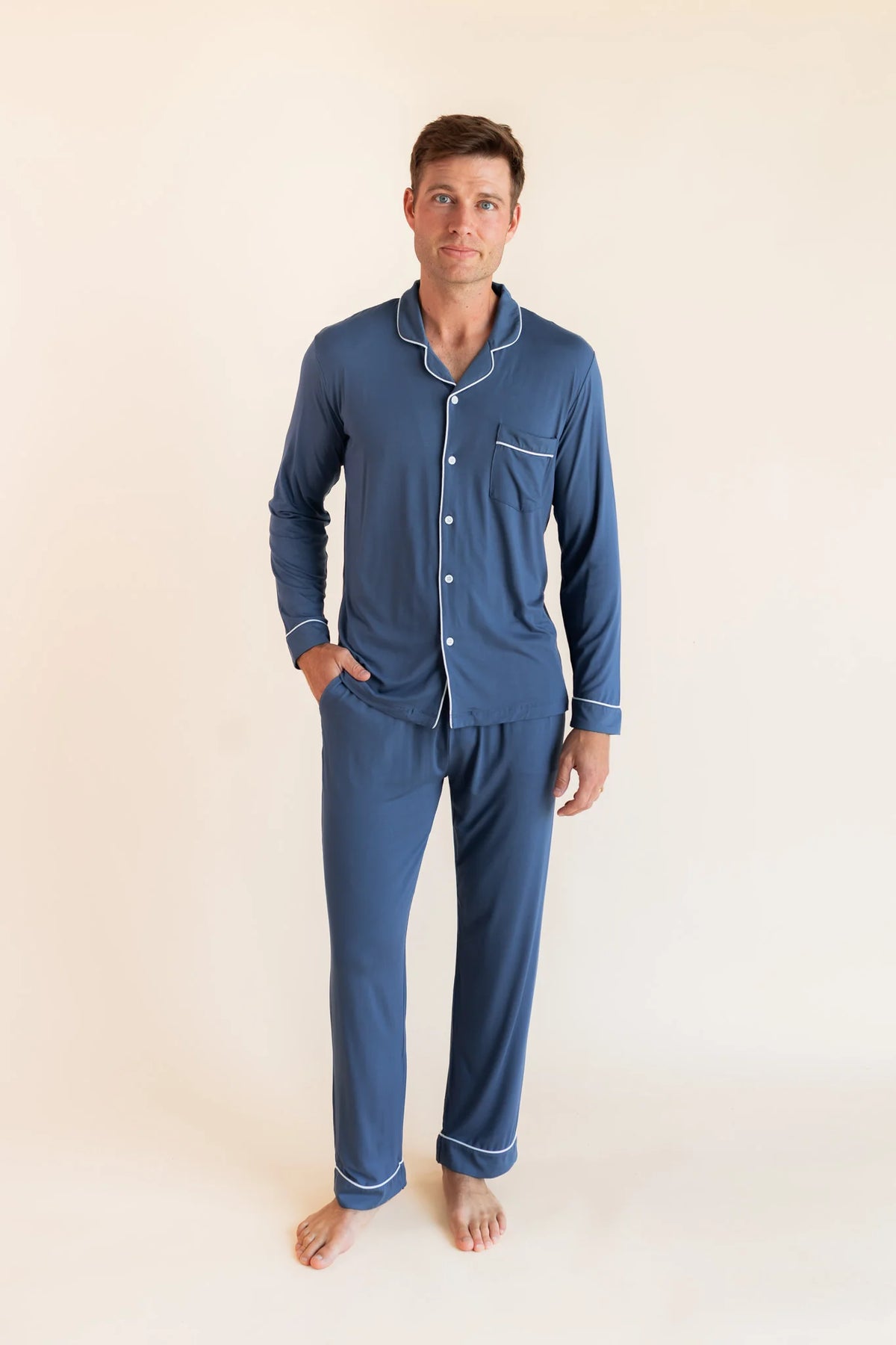 Men's Long Sleeve Pajama Set