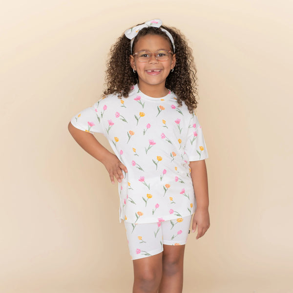 Toddler Biker Short Set