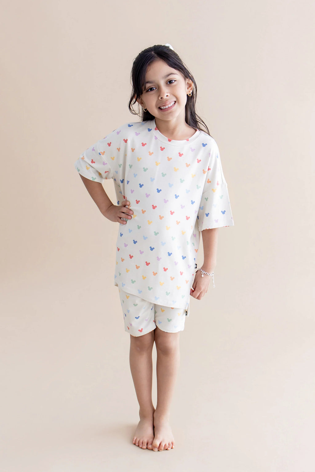 Toddler Biker Short Set