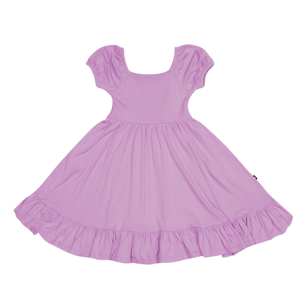 Puff Sleeve Twirl Dress