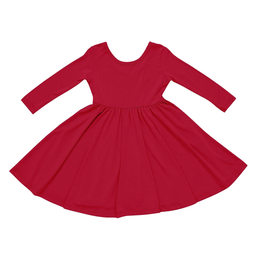Long Sleeve Twirl Dress