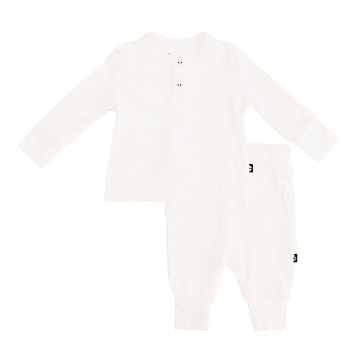 Ribbed Infant Henley Set