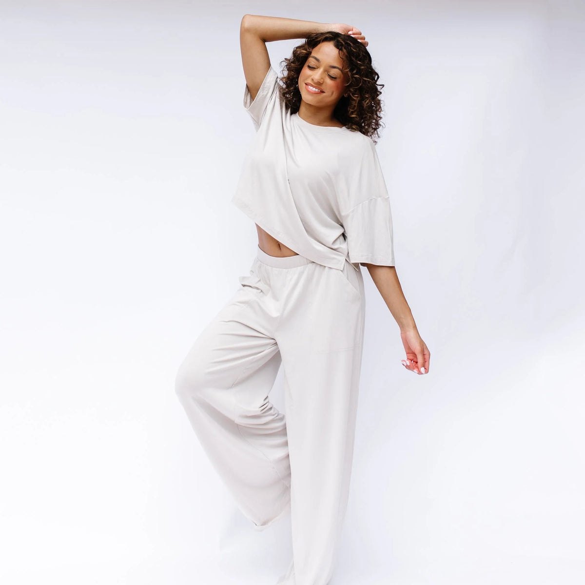 Women's Wide Leg Pant Set Main image